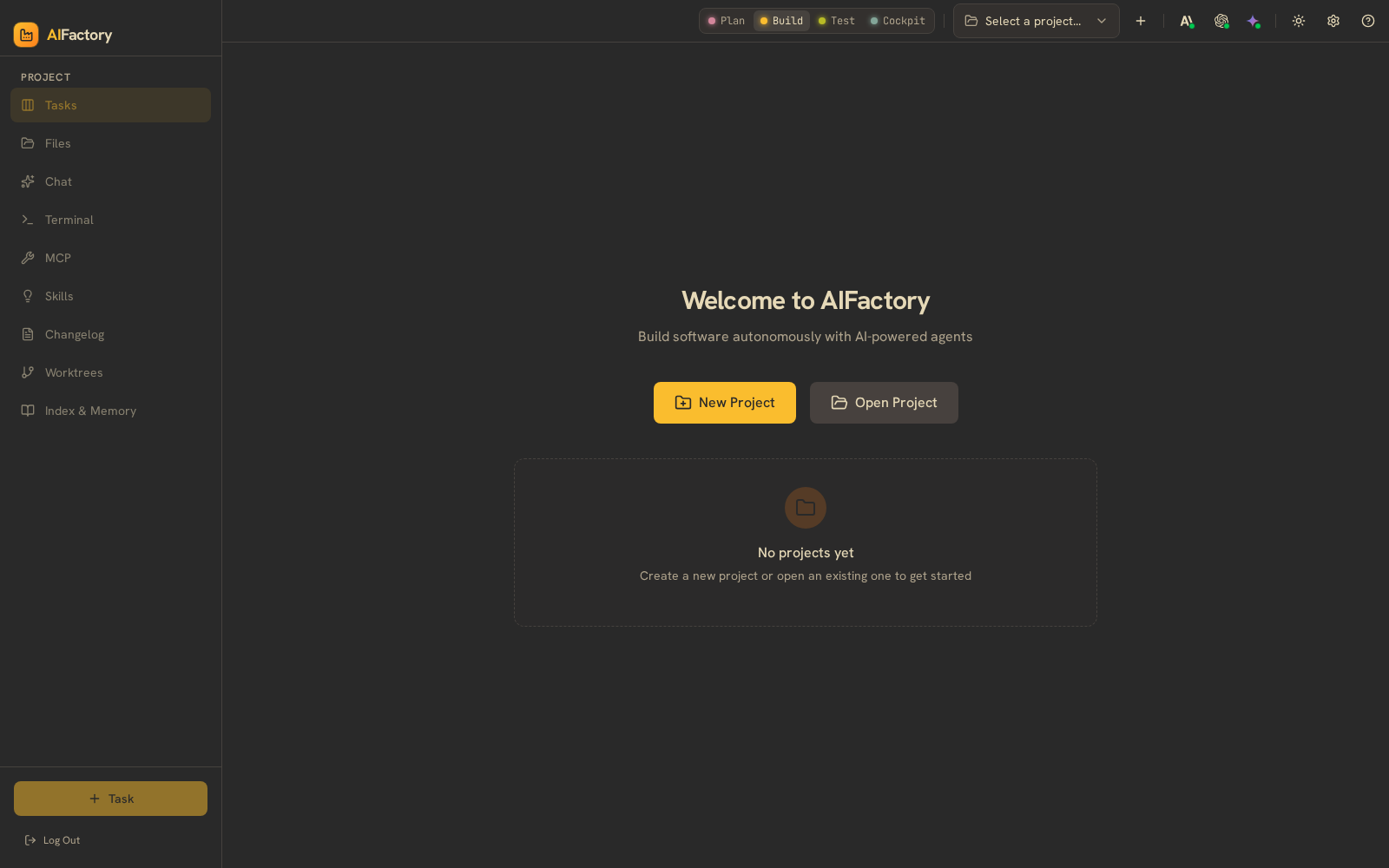 AIFactory build workspace
