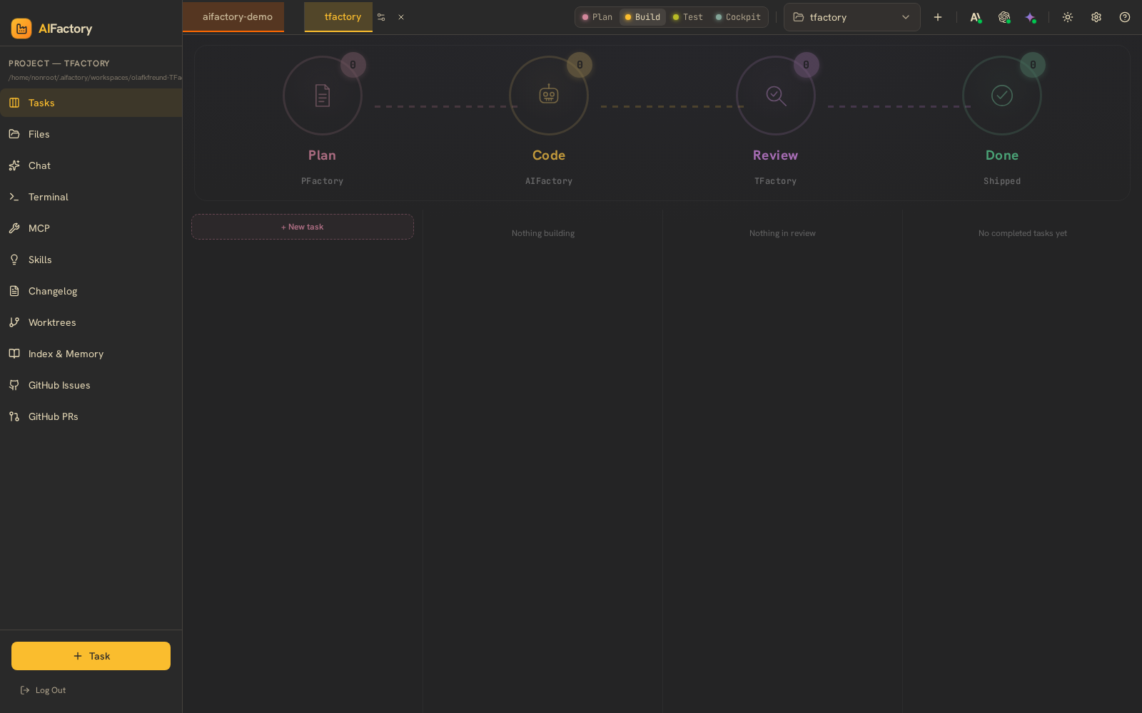 AIFactory task board