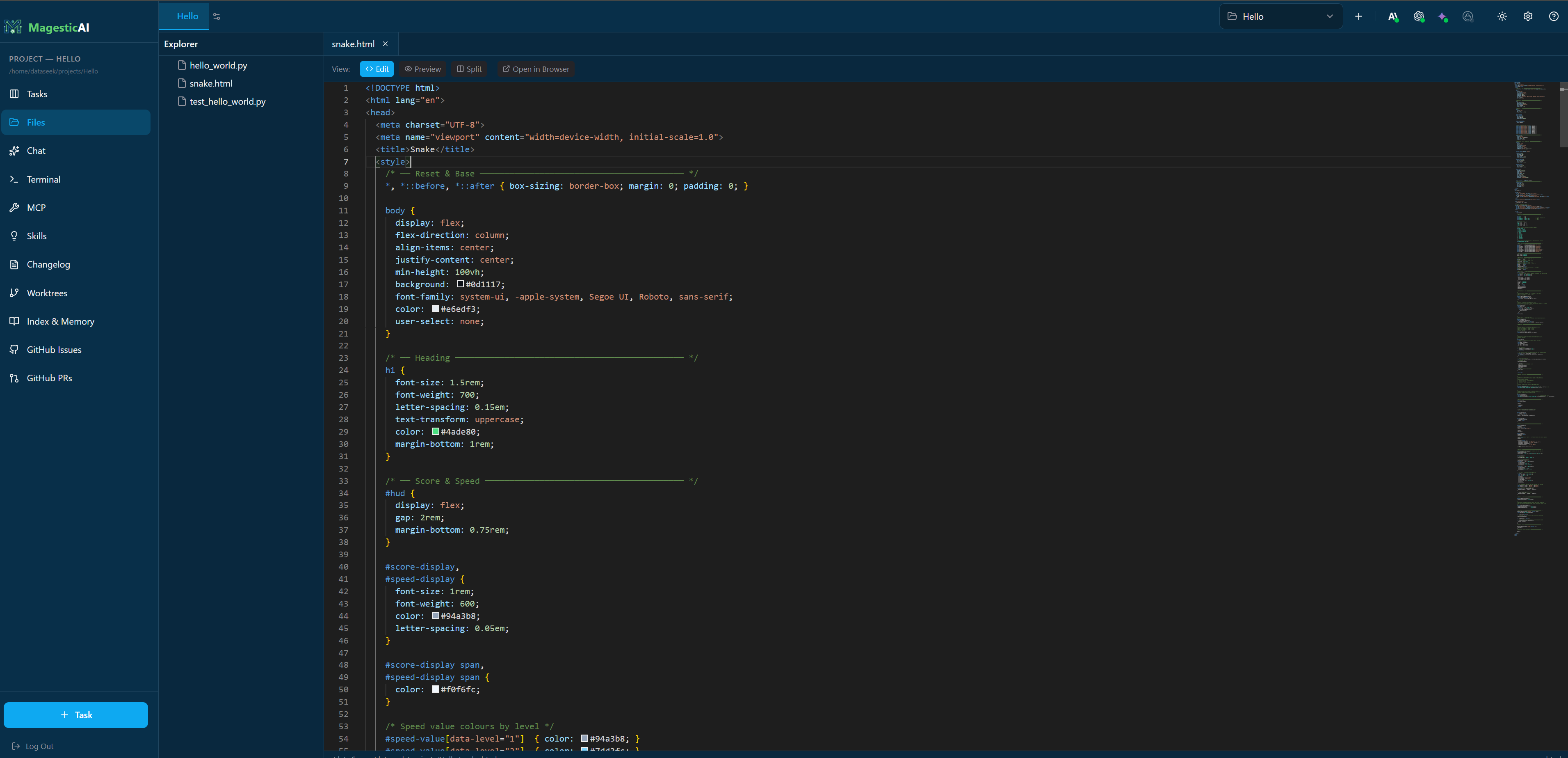 AIFactory editor