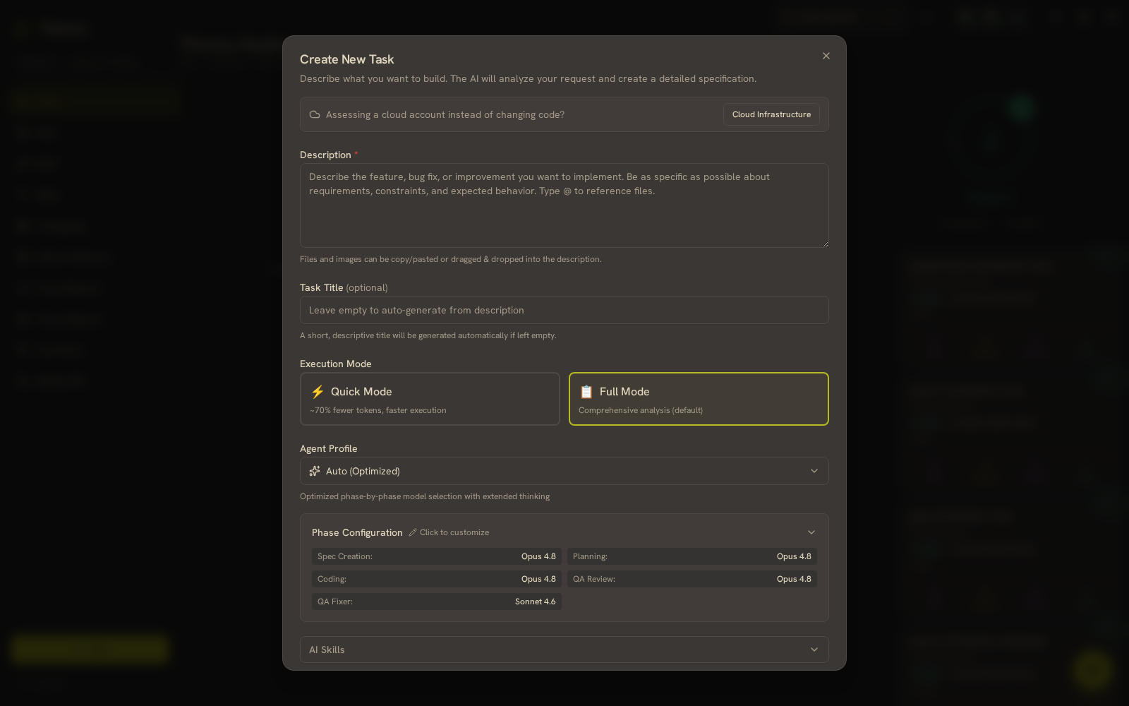 TFactory — New test task