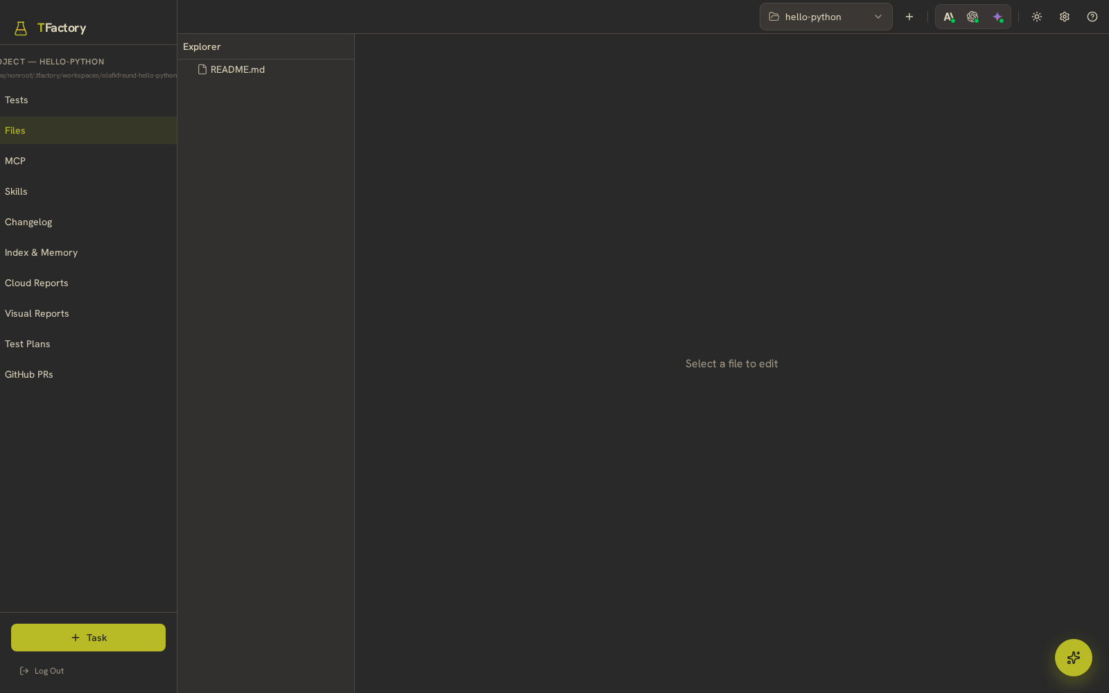 TFactory — Files